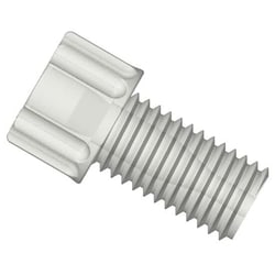 Diba Industries X10 gripper Fitting Nuts, 1/8'' OD Tubing, 1/4''-28, Quantity: