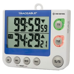 Cole-Parmer™ Digi-Sense™ Traceable™ Flashing LED Big-Digit Timer with Calibration