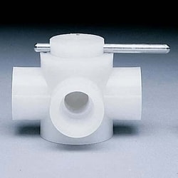 Masterflex VALVE 3-WAY PVDF 3/8'FNPT, Quantity: Each
