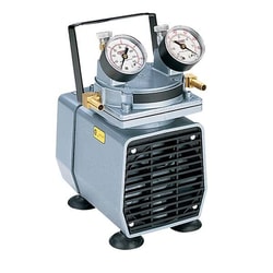 Cole-Parmer™ Gast High-Capacity Vacuum Pump with Gauge, Regulator, and Relief