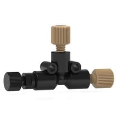 Cole Parmer MICRO-METERING VALVE WITH FITTINGS, 10-32 CONED, 1/16'' OD