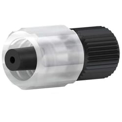 Upchurch Scientific Adapter thread to luer m6 flat bottom to maleluer PEEK(TM)