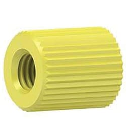 Upchurch Scientific Plug cap Style 10-32 coned ETFE yellow yellow, Quantity: