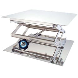 Cole Parmer Jiffy-Jack Lab Jack,16 x 16 Stainless Steel Lab-Lift, Quantity: