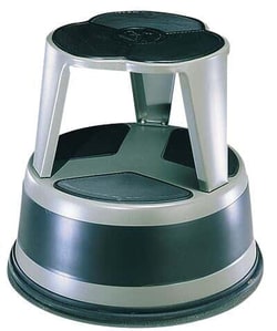 Kik-Step Step Stool, Steel with Nonskid Tread