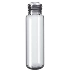 Kinesis X1000 Screw top vial round bottom for magneticscrew caps clear