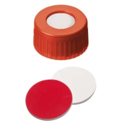 Kinesis X1000 Screw cap UltraClean(TM) short thread cap,centrehole, polypropylene