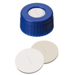 Kinesis X1000 Screw cap combination seal short threadcap, centrehole, polypropylene