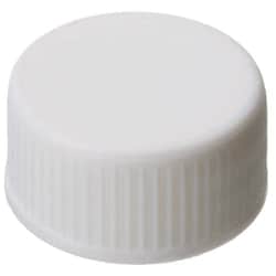 Kinesis X1000 Screw cap closed top white 24mm (pack of 1K), Quantity: 1000