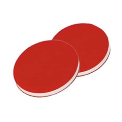 Kinesis X1000 Septa 45' shore A PTFE red/silicone white/PTFE red for screw