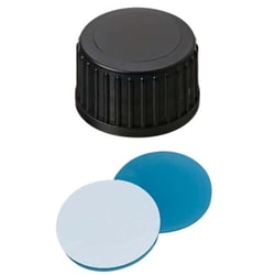 Kinesis X1000 Screw cap combination seal closed top black18mm with silicone