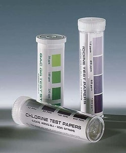 Cole Parmer LaMotte Sanitizer Strength QAC Test Strips