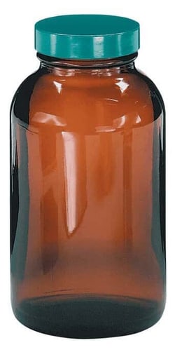 Cole Parmer X24 Precleaned Amber Bottle, Qorpak, 30ml, Quantity: Pack of