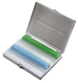 Bel Art Products Polystyrene slide holder; white, holds 100 slides, Quantity: