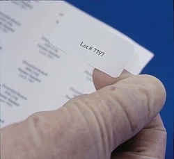 Cole-Parmer™ Tough-Tags™ Large Labels for Laser Printers