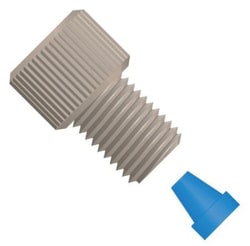 Upchurch Scientific X10 Fitting flangeless for 1/16 inch O.D. tubingPEEK(TM)