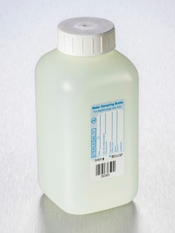 Gosselin&trade;&nbsp;Water Sampling Square HDPE Bottle