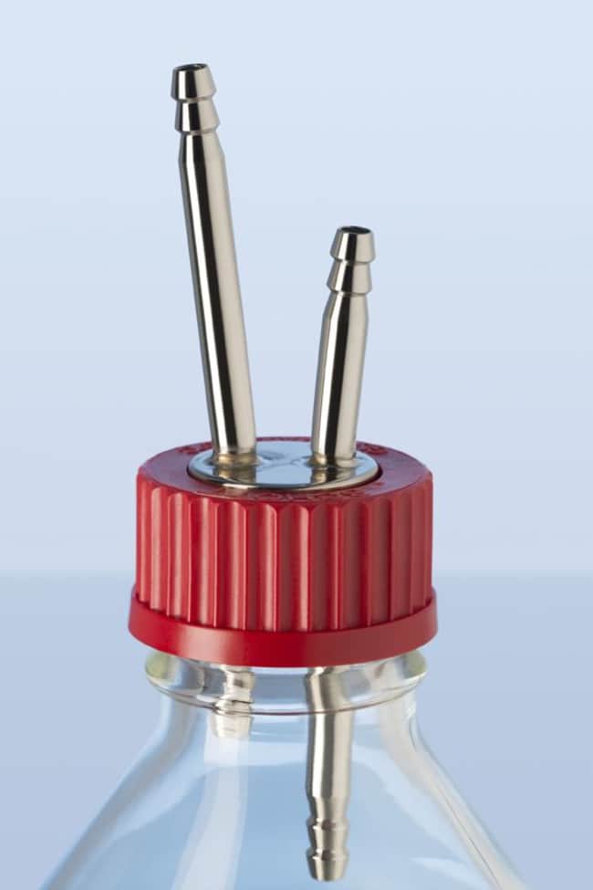 DWK Life Sciences DURAN™ Anschluss-System mit Edelstahl-Steckoliven GL 45, aus PBT, GL 45, mit 1, 2 oder 3 Ports