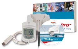 Ebro Electronic EBI 20-TF -SET Food logger set, incl certicates, Quantity: