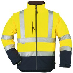 Covergard Safety JACKET HI-VIZ 2/1 YELL./NAVY M, Quantity: Pezzo