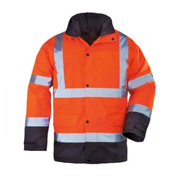 Covergard Safety ROADWAY PARKA 3/1 HI-VIZ OR XXXL, Quantity: Each
