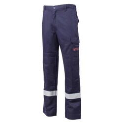Euro Protection Thor Multirisk Pants, Navy:Personal Protective Equipment:Safety