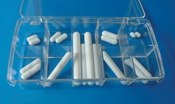 Fisherbrand Plain PTFE Stir Bars Mix, 2 of each 10, Quantity: 1 set