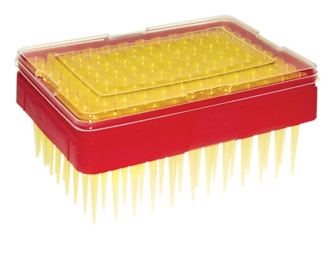 Fisherbrand X960 Fisherbrand Universal Tip 200ul, Yellow, 96/MultiTray