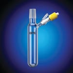 GPE Scientific™ J Young Schlenkkolben, zylindrisch mit Feingewinde und Konus