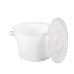 Gilac Lid for 50 L Food Contact Container with Black Handles and 35 L Small Tub Color: White | Buy Online | Gilac&trade; | Fisher Scientific