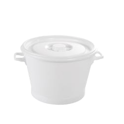 Gilac Lid for 50 L Food Contact Container with Black Handles and 35 L Small Tub Color: White | Buy Online | Gilac&trade; | Fisher Scientific