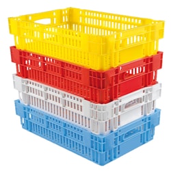 Gilac Nesting Stacking Perforated Crate 27 L | Buy Online | Gilac&trade; | Fisher Scientific