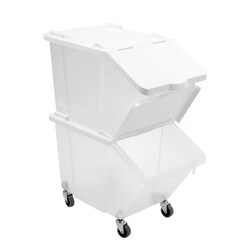 Gilac 30 L Ingredients Containers with Lids and 4 Wheels 565 x 315 x 690 mm | Buy Online | Gilac&trade; | Fisher Scientific