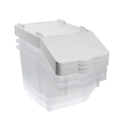 Gilac 30 L Ingredients Containers with Lids and 4 Wheels 565 x 315 x 690 mm | Buy Online | Gilac&trade; | Fisher Scientific