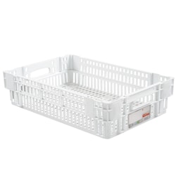 Gilac HACCP Nesting Stacking Perforated Crate 27 L | Buy Online | Gilac&trade; | Fisher Scientific