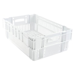 Gilac&trade;&nbsp;Nesting Stacking Perforated Crate