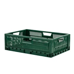 Gilac Foldable Stacking Crate Dimensions (L x W x H): 600 x 400 x 190 mm,