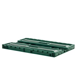 Gilac Foldable Stacking Crate Dimensions (L x W x H): 600 x 400 x 190 mm,