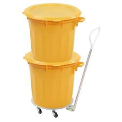 Gilac Flat Lid for 75 L HACCP Food Contact Container Yellow | Buy Online | Gilac&trade; | Fisher Scientific