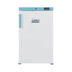 LEC Refrigeration LSFSF107UK Lab freezer 107Lt, Sspark free, u/bench W495