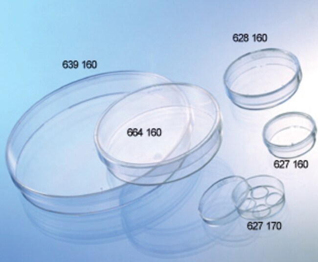 Greiner BioOne™ CELLSTAR™ Petri Dish with Four Internal Wells 35 x 10