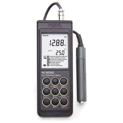 Hanna Instruments Conductivity/Tds/Salinity/Temperature Meter, Quantity:
