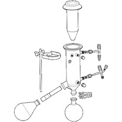 Heidolph™ Glassware Set - Dry Ice Condenser (Low-boiling Solvents)