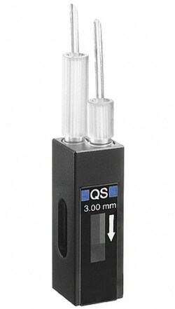 Hellma Micro Flow Fluorescent Cell 176.751QS, Quantity: Each