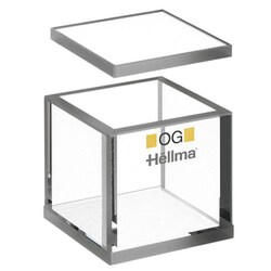 Hellma Large cuvette, optical glass, 704.003-OGInnenmaße 50x50x50 mm, Glasdeckel,