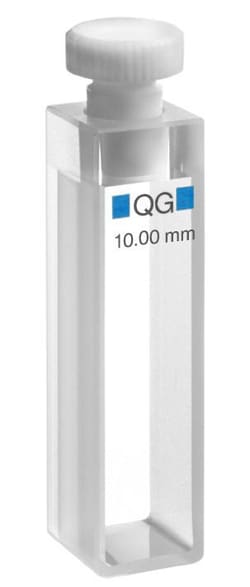 Hellma&nbsp;Macro, General Purpose Cuvette AS4C-QS/QG, Stopper