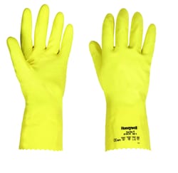 Honeywell Safety Products 1P GLOVE CLEAN YELL LATEX T06, Quantity: Each