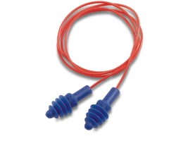 Sperian&trade;&nbsp;Honeywell&trade; AirSoft&trade; Red Vinyl Cord Earplugs