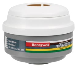Honeywell&trade;&nbsp;Class 1 Plastic Cartridge A1B1E1 for Organic Vapors and Acid Gas