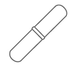 IKA X5 IKAFLON 50 slide round Magnetic stirring bar, slide round, 50x8